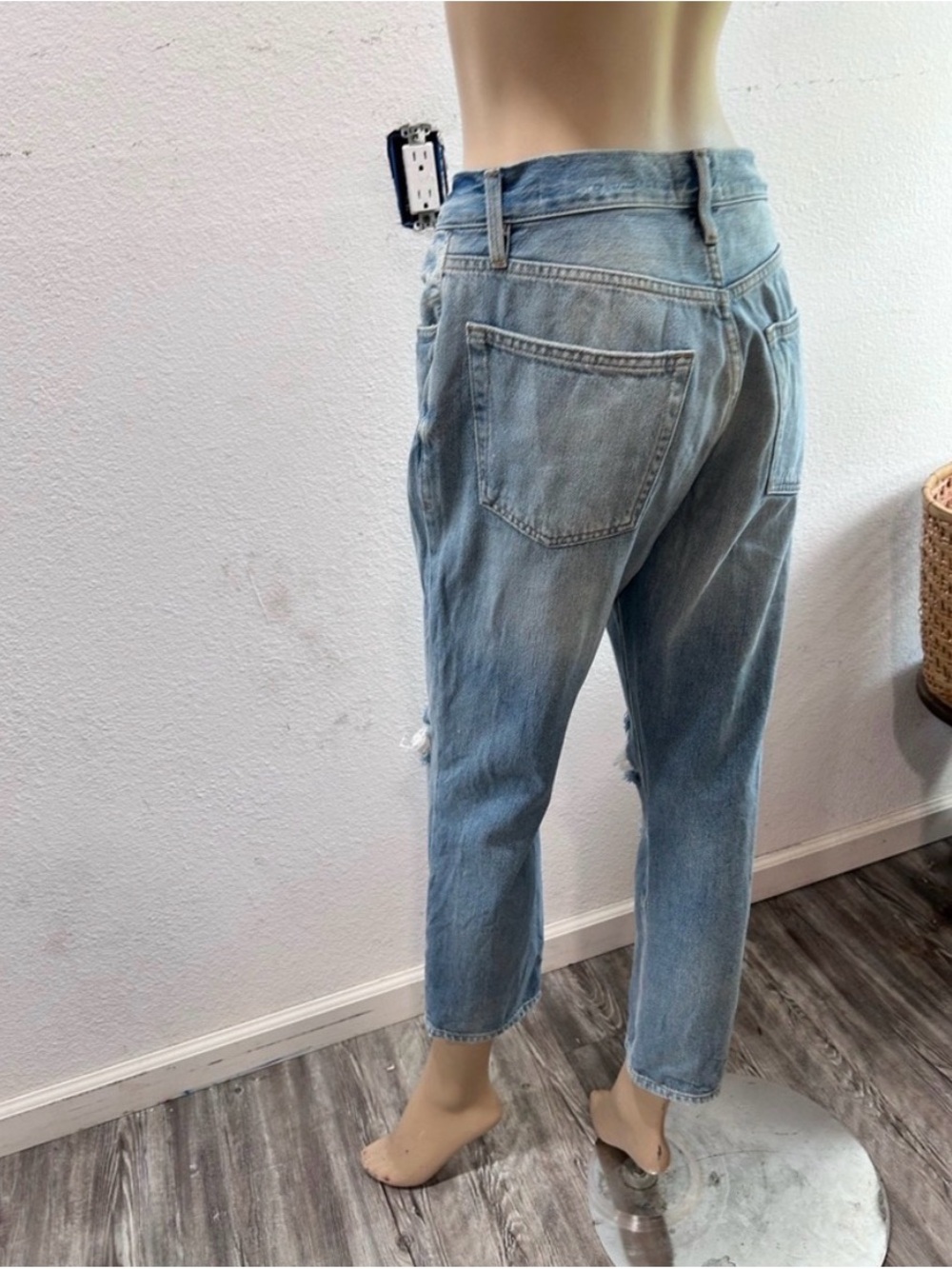 Frame Denim distressed Light Blue Jeans size:27 - Picture 12 of 16